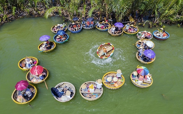 Tour Rừng Dừa 7 mẫu Hội an giá rẻ 